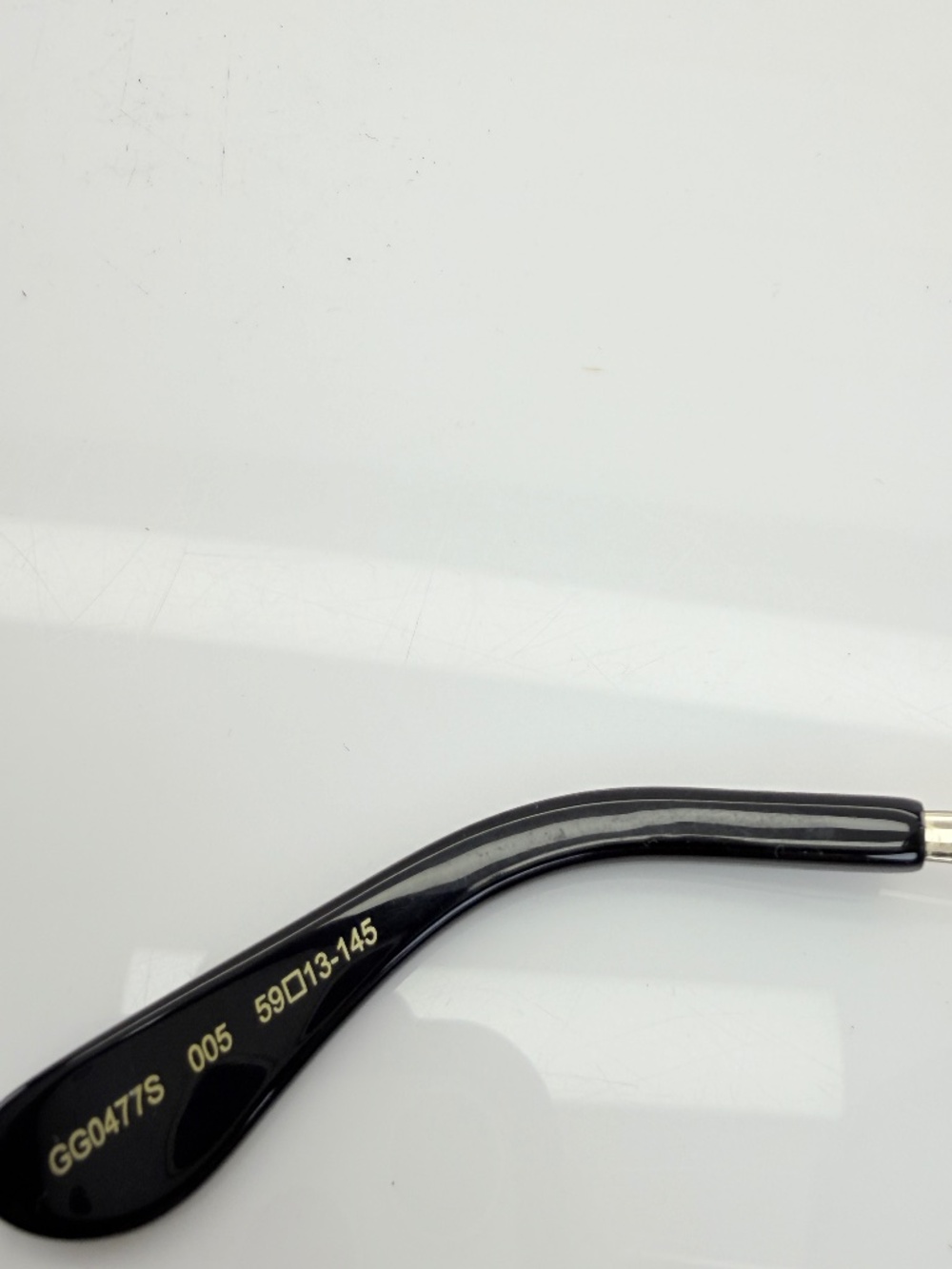 Gucci GG0477S Icon Unisex Aviator Sunglasses - Picture 13 of 14